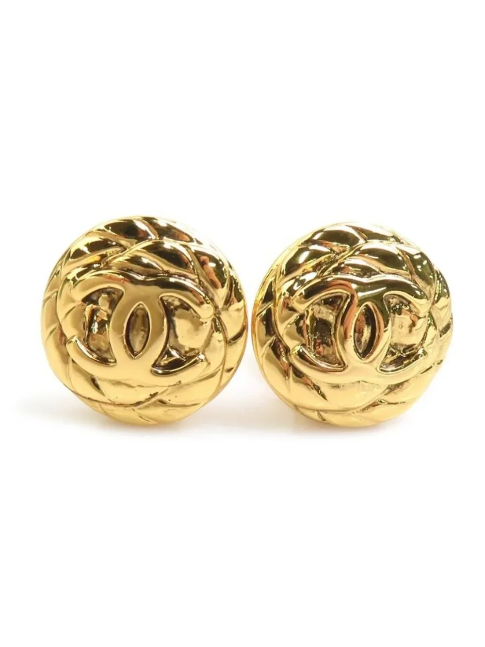 Chanel Earrings Gold